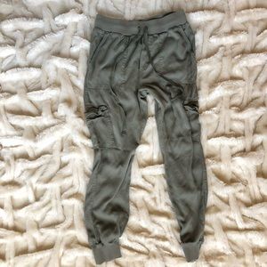Aerie Army Green Joggers